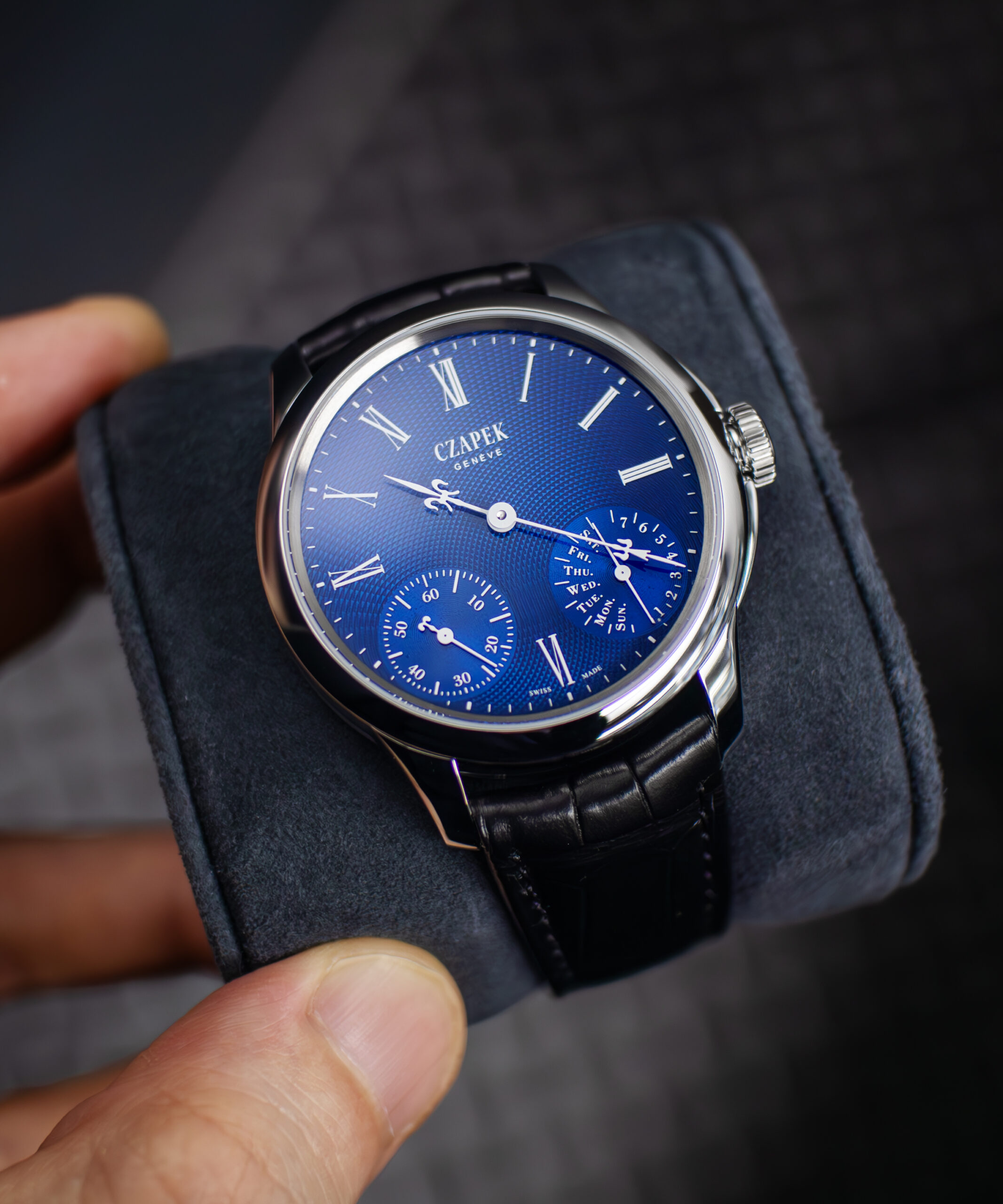 CZAPEK QUAI DES BERGUES Sapphire Blue S – Chrono Theory – クロノ 