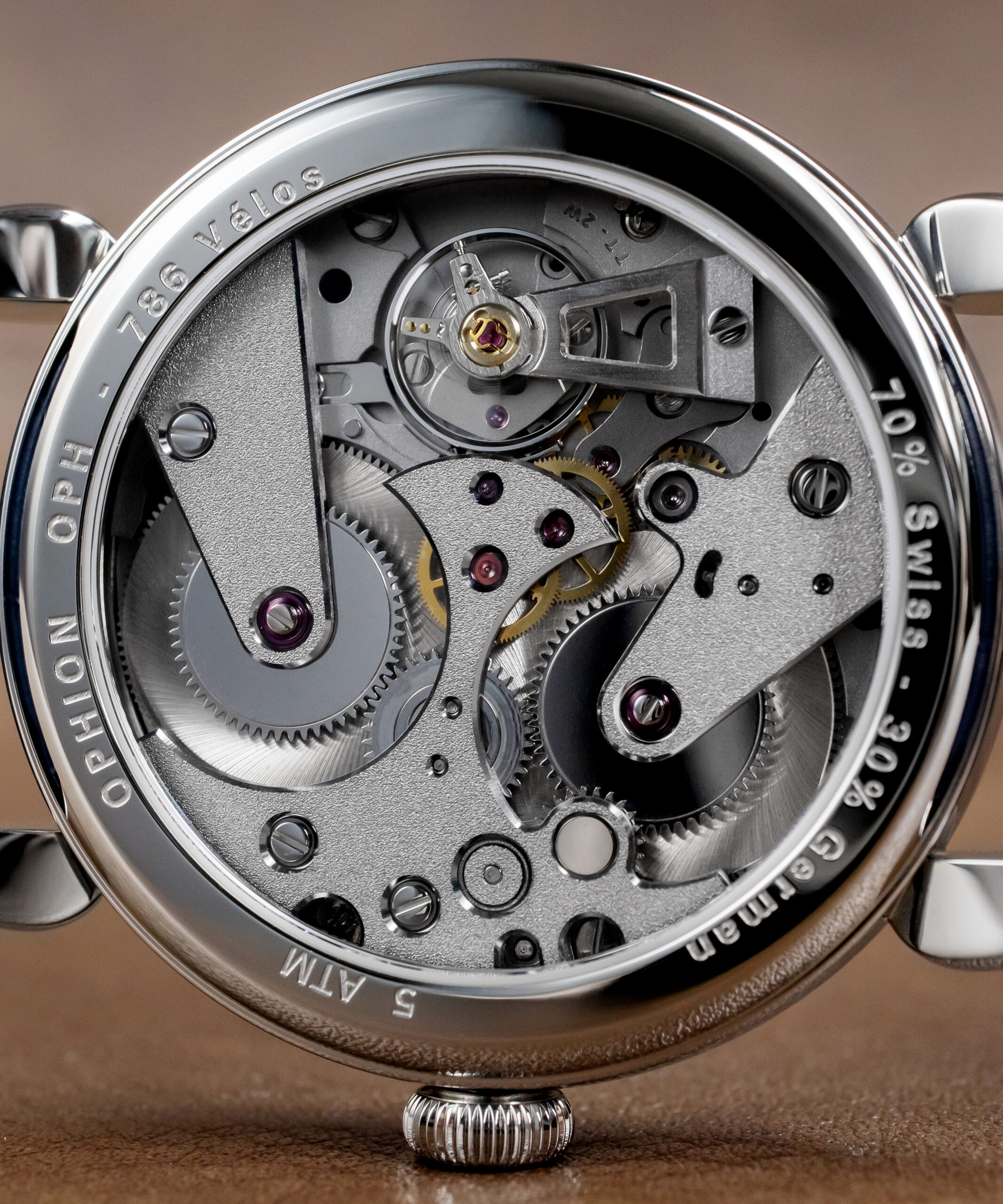 OPHION 786 VELOS Guilloche Blue – Chrono Theory – クロノセオリー 