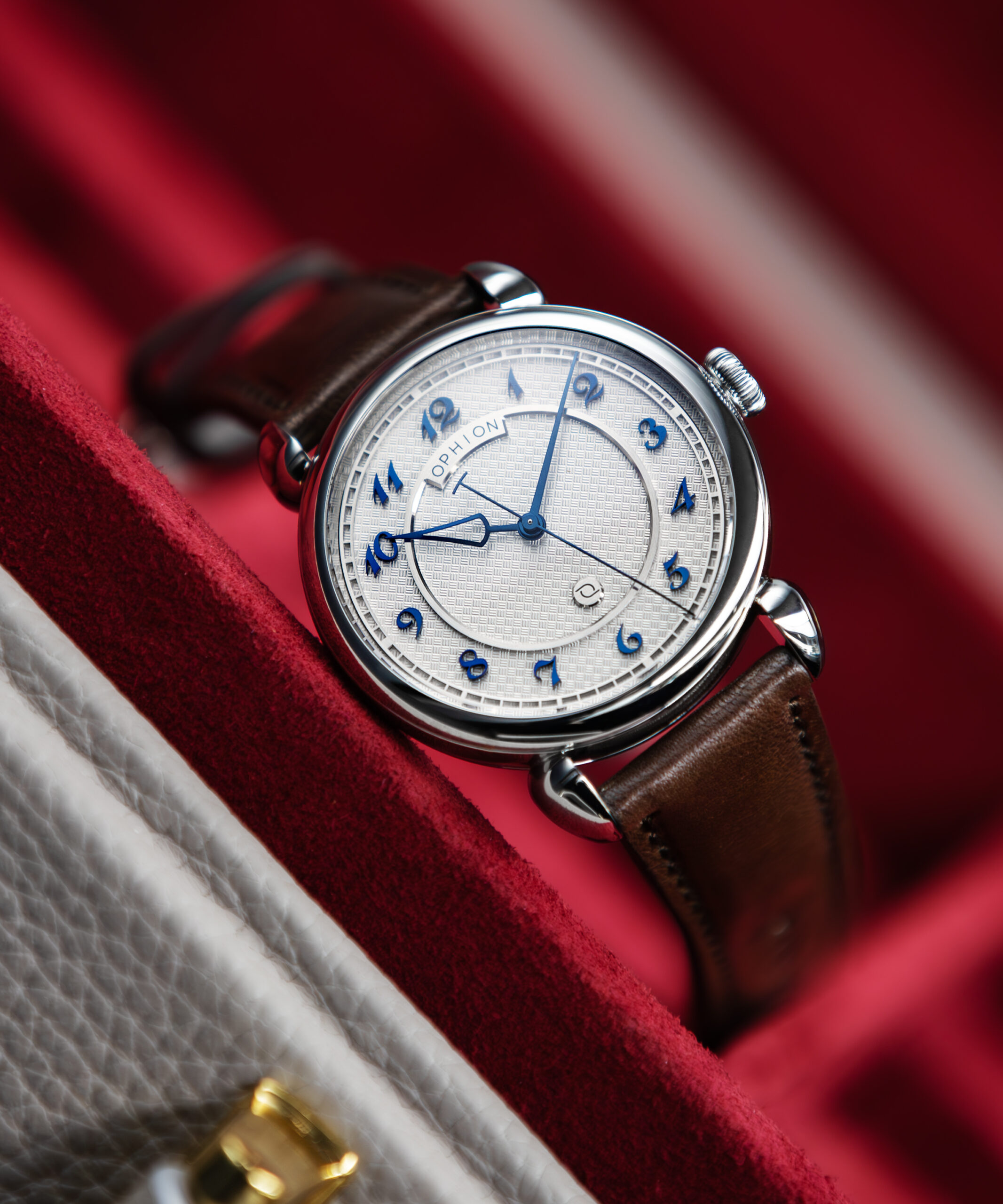 OPHION 786 VELOS Guilloche Silver – Chrono Theory – クロノセオリー