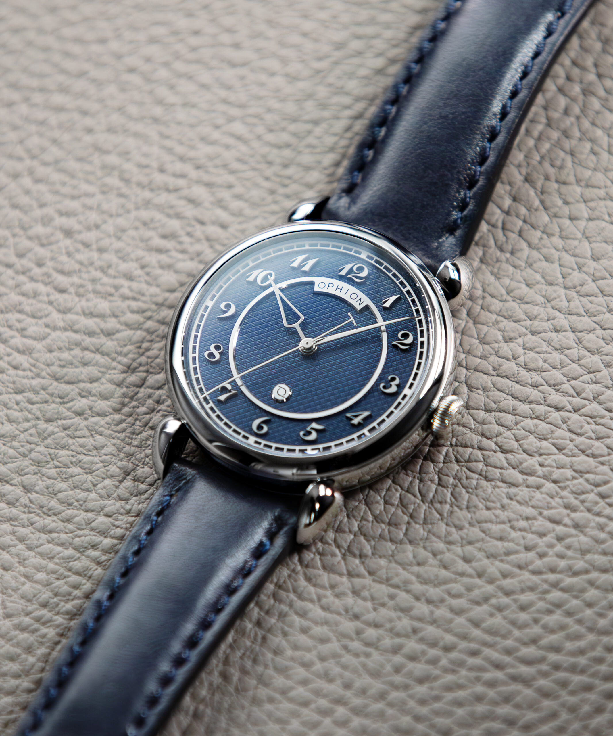 OPHION 786 VELOS Guilloche Blue – Chrono Theory – クロノセオリー