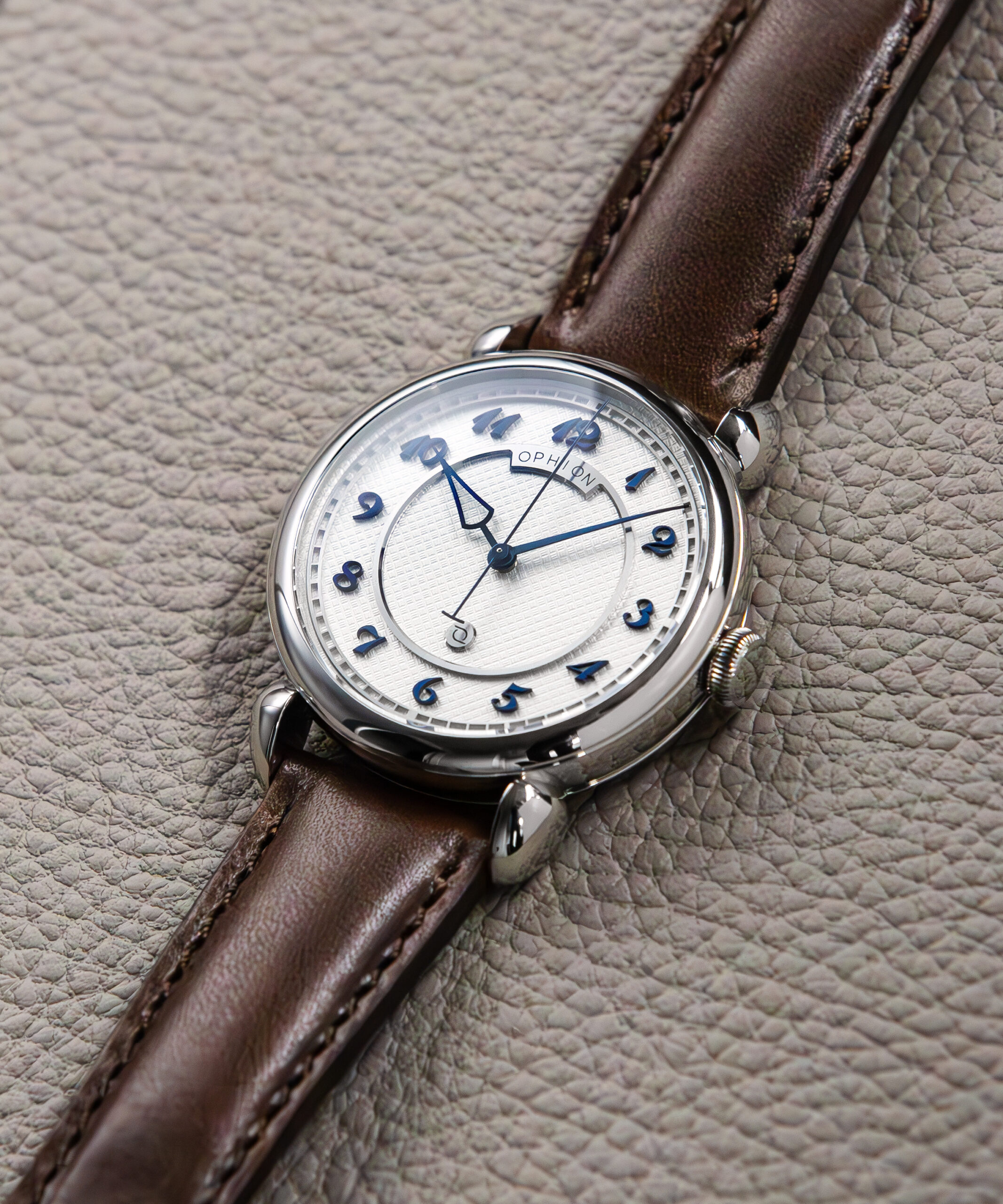 OPHION 786 VELOS Guilloche Silver – Chrono Theory – クロノセオリー