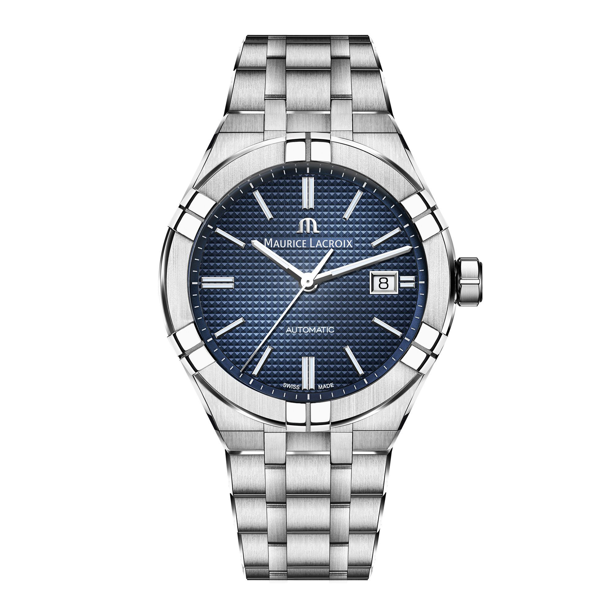 MAURICE LACROIX AIKON Automatic 42mm BLUE – Chrono Theory – クロノ  