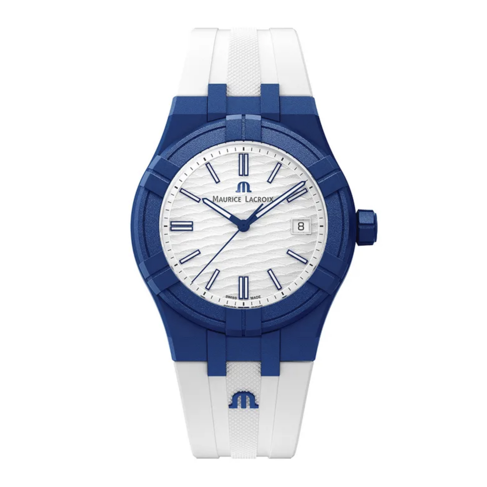 MAURICE LACROIX AIKON #tide WHITE – Chrono Theory – クロノセオリー