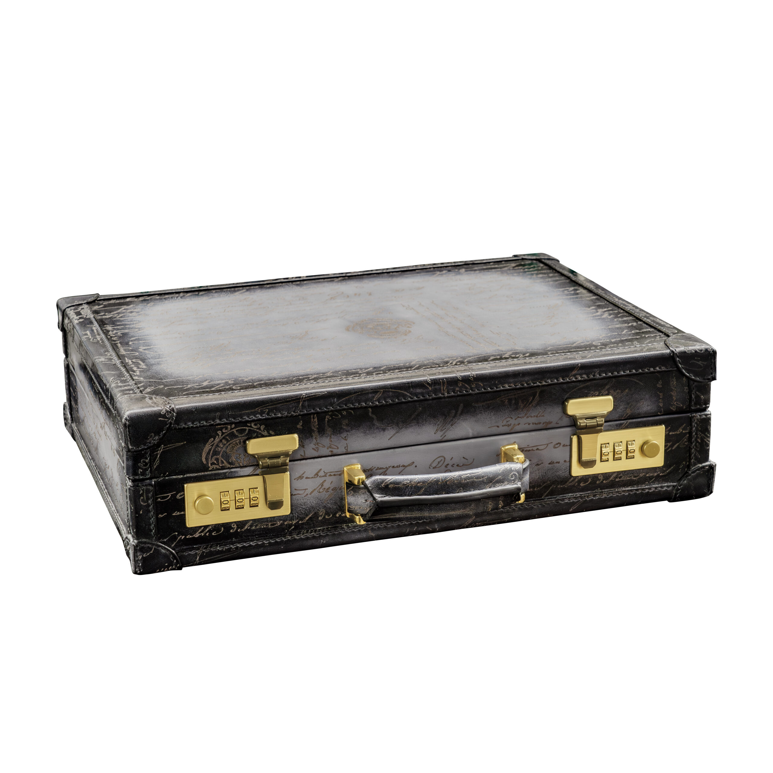 BOSPHORUS LEATHER WATCH CASE 15 SCRIPTO PATINA GREY – Chrono