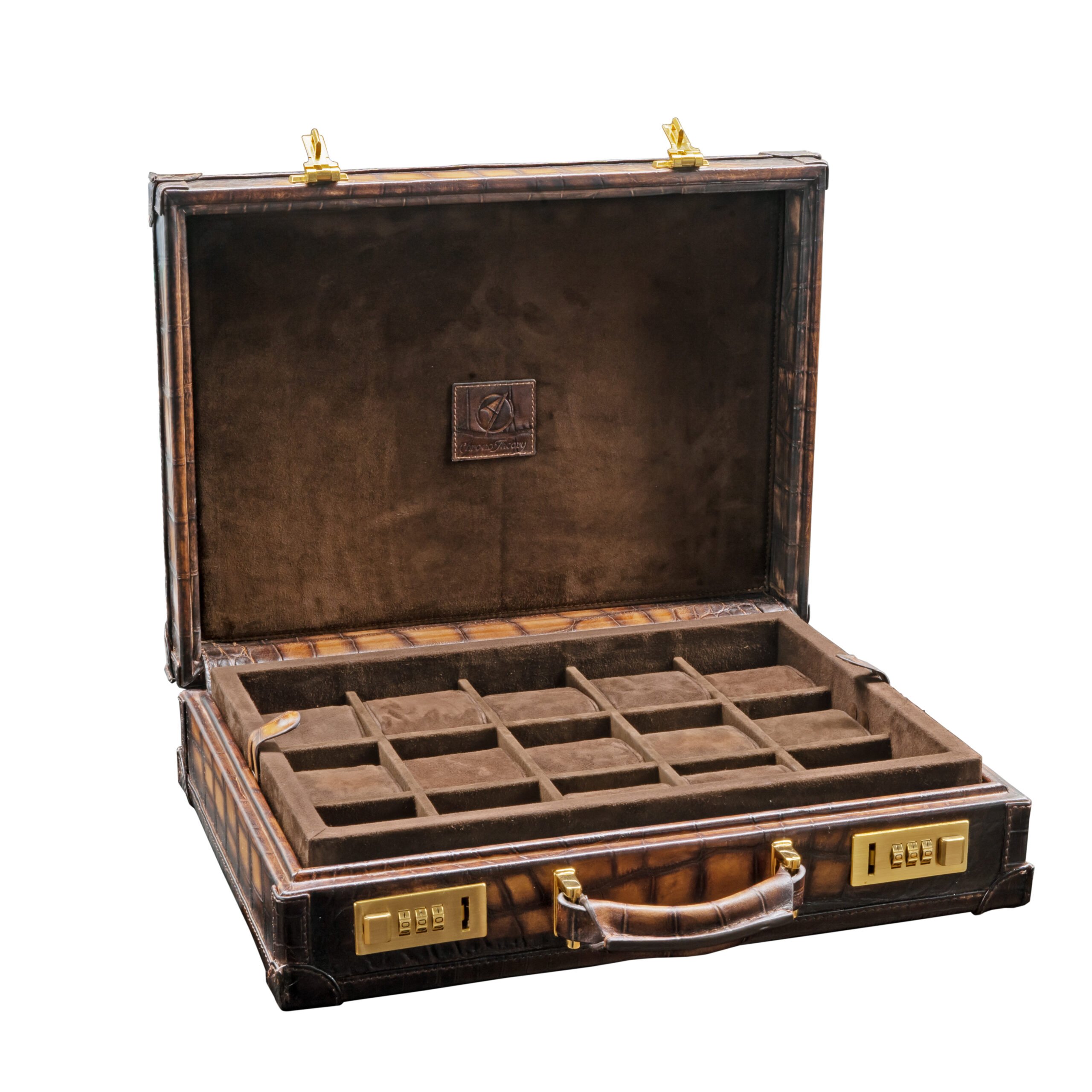 BOSPHORUS LEATHER WATCH CASE 15 CP PATINA BROWN – Chrono Theory  