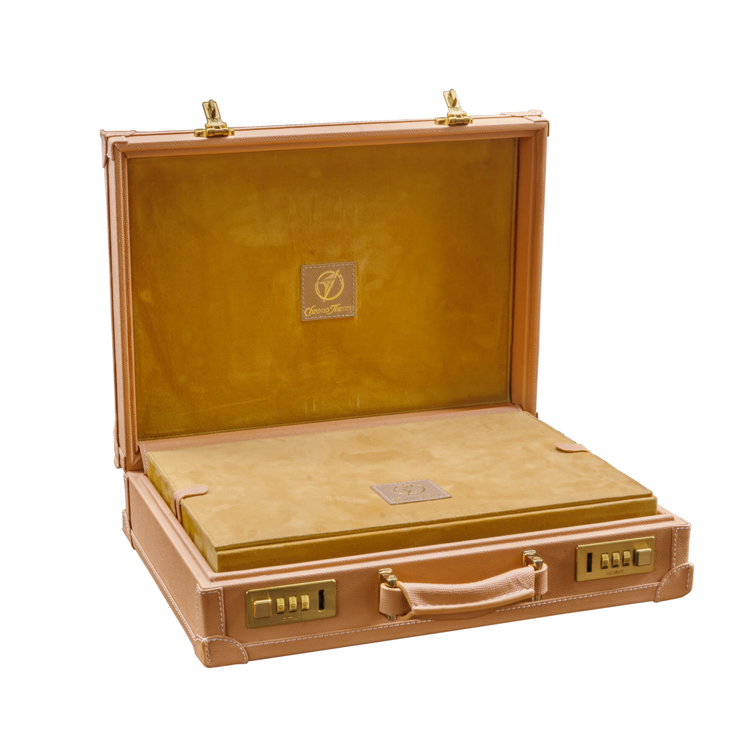 BOSPHORUS LEATHER WATCH CASE 15 SAFFIANO CAMEL – Chrono Theory