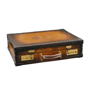 BOSPHORUS LEATHER WATCH CASE 8 PATINA SKY BLUE 2 LOCK – Chrono  