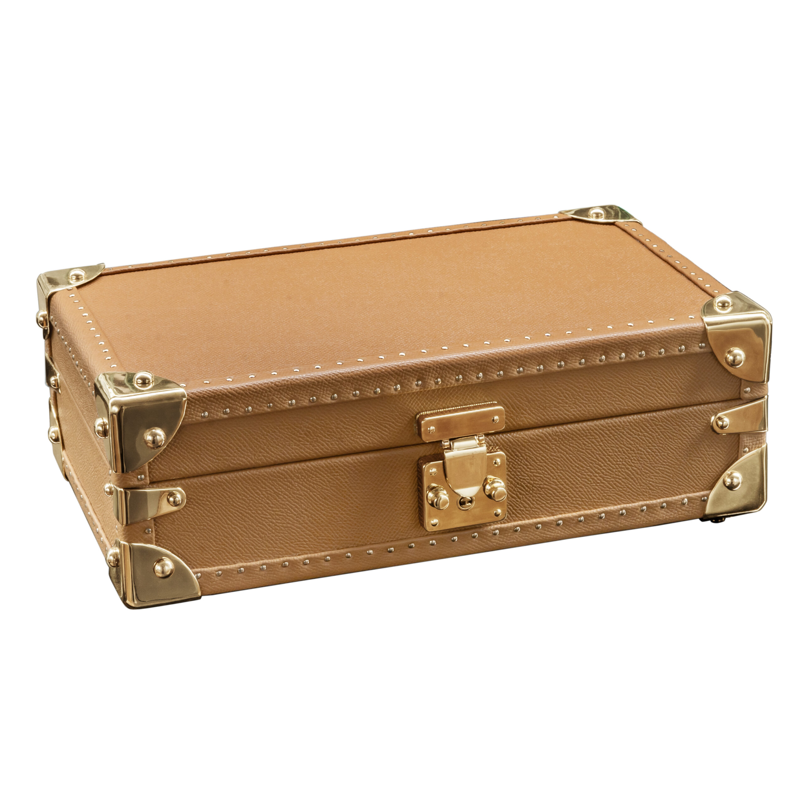 BOSPHORUS LEATHER WATCH CASE SAFFIANO CAMEL