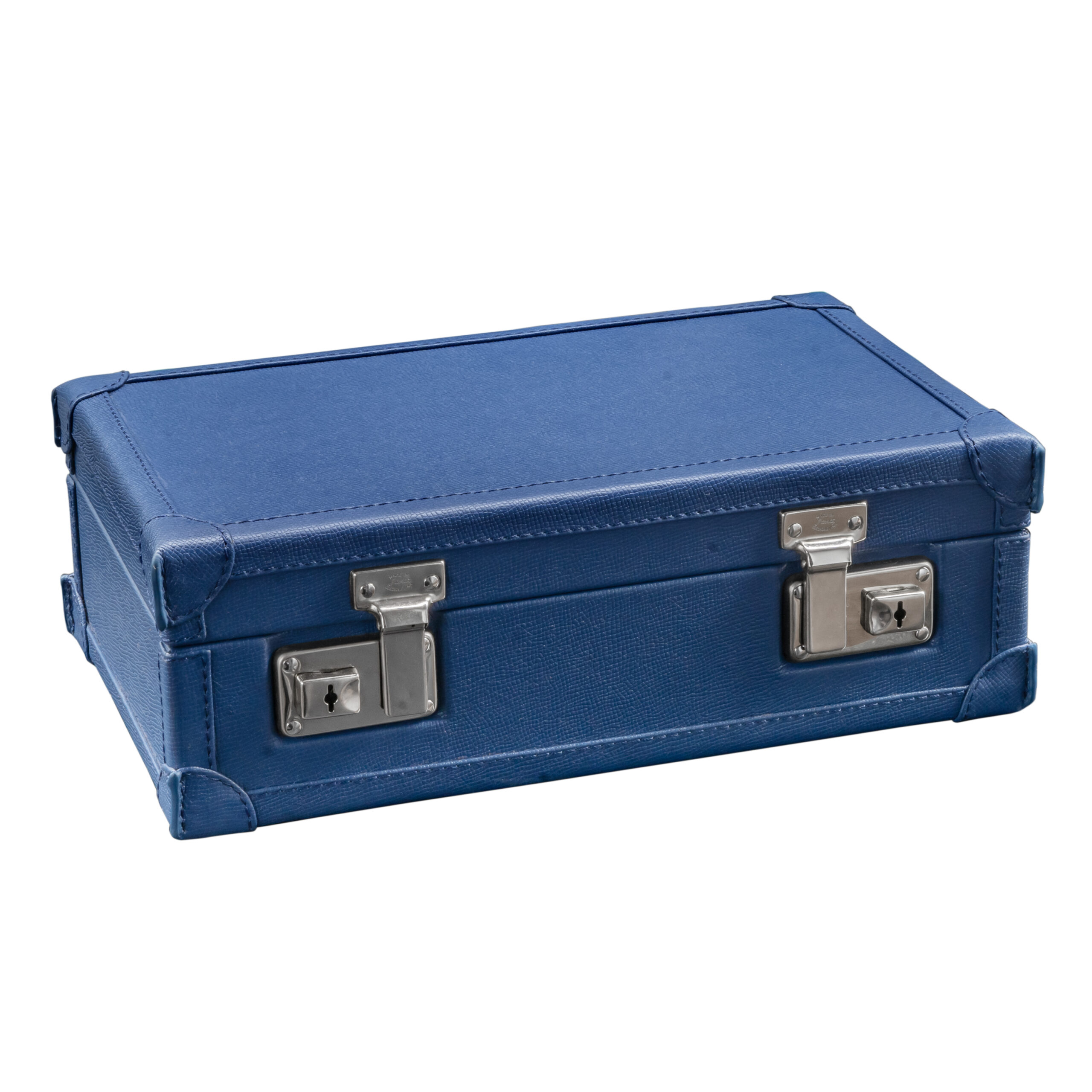 BOSPHORUS LEATHER WATCH CASE SAFFIANO NAVY BLUE LOCK [NON - Main Image