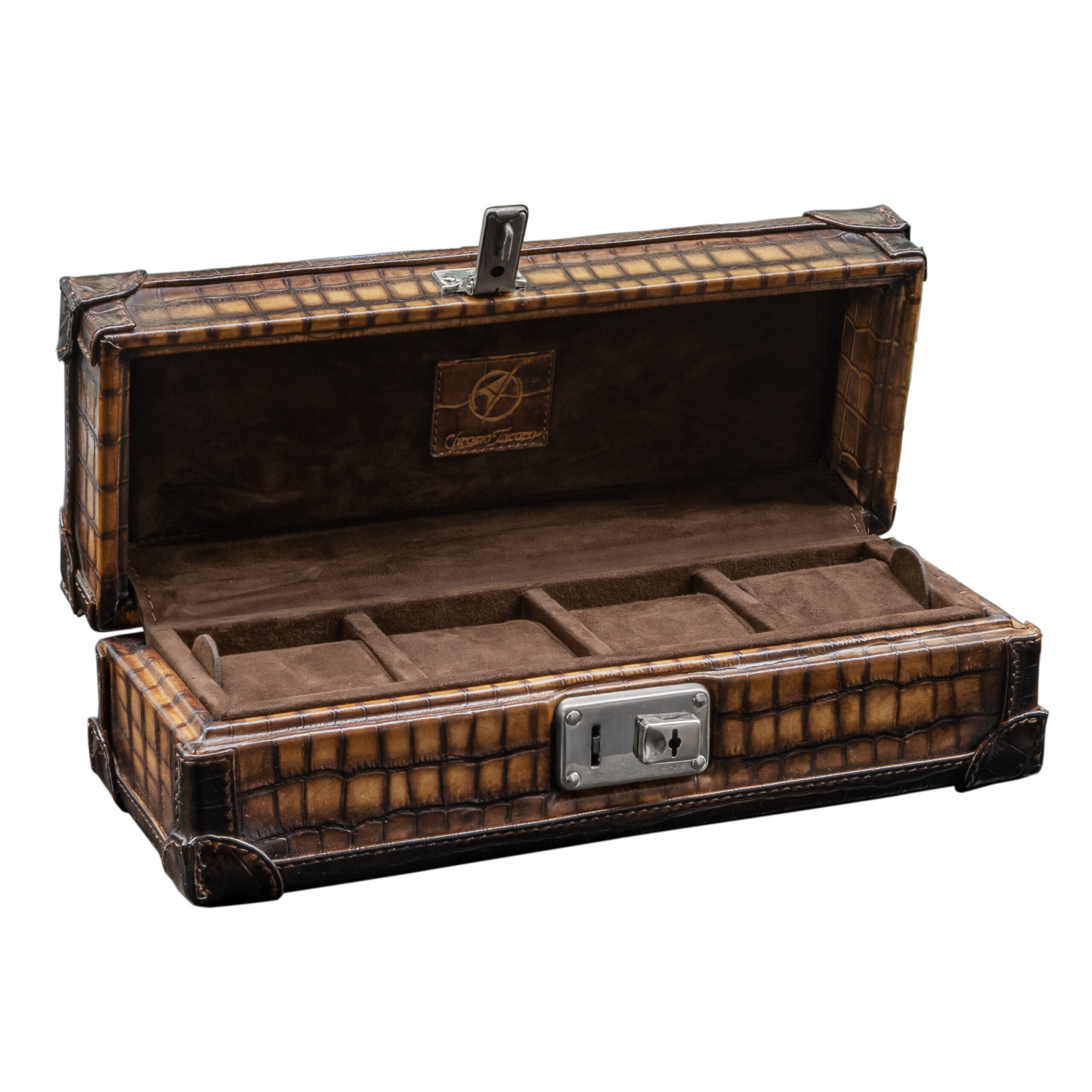 BOSPHORUS LEATHER WATCH CASE 4 CP PATINA BROWN – Chrono Theory 