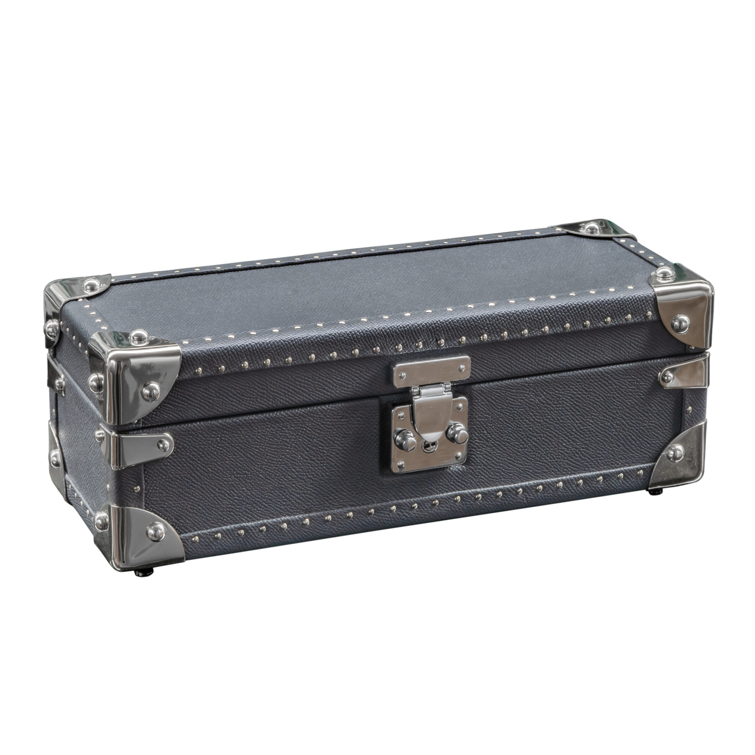 BOSPHORUS LEATHER WATCH CASE SAFFIANO DARK GREY – Chrono Theory