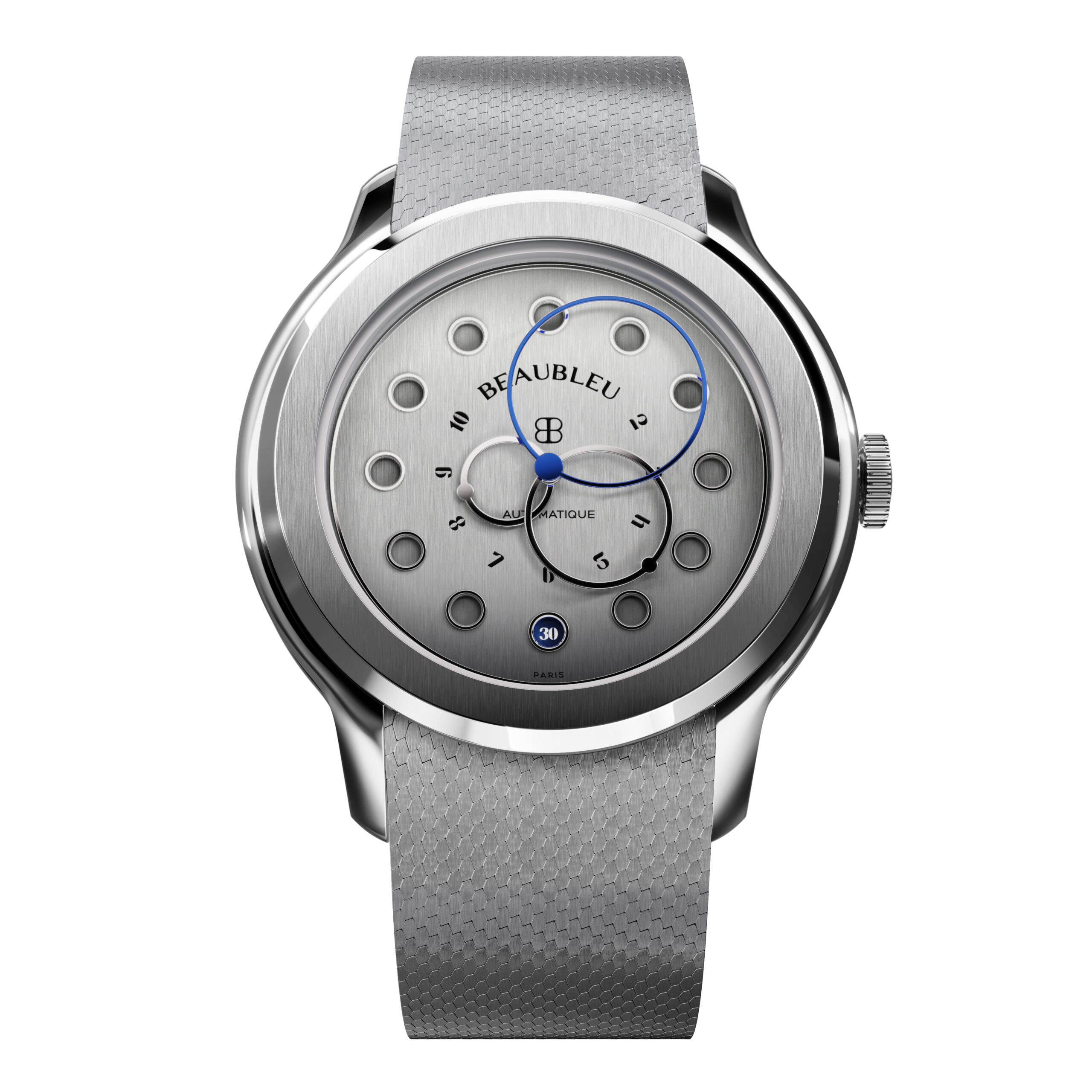 BEAUBLEU VITRUVE DATE STEEL – Chrono Theory – クロノセオリー