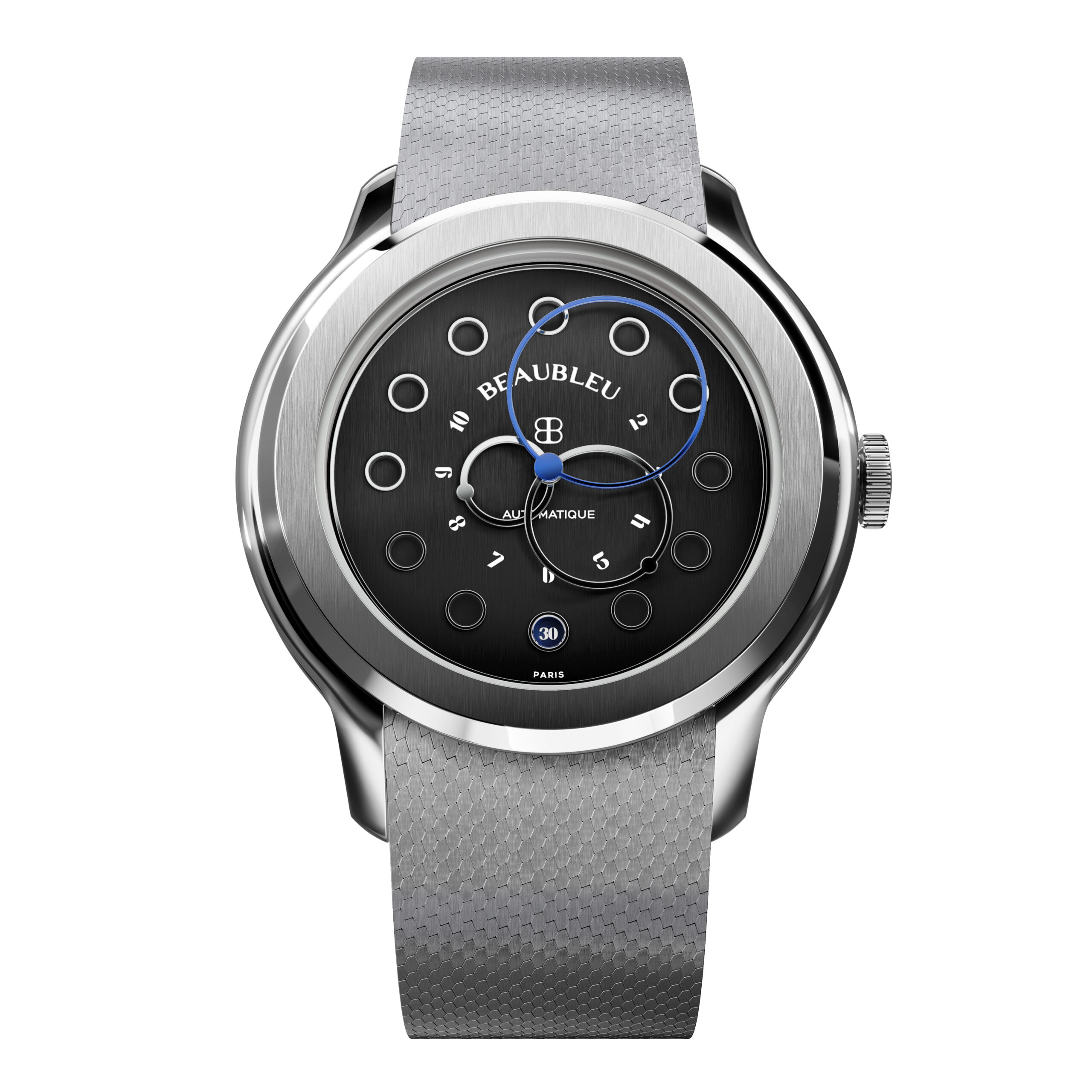 BEAUBLEU VITRUVE DATE BLACK – Chrono Theory – クロノセオリー