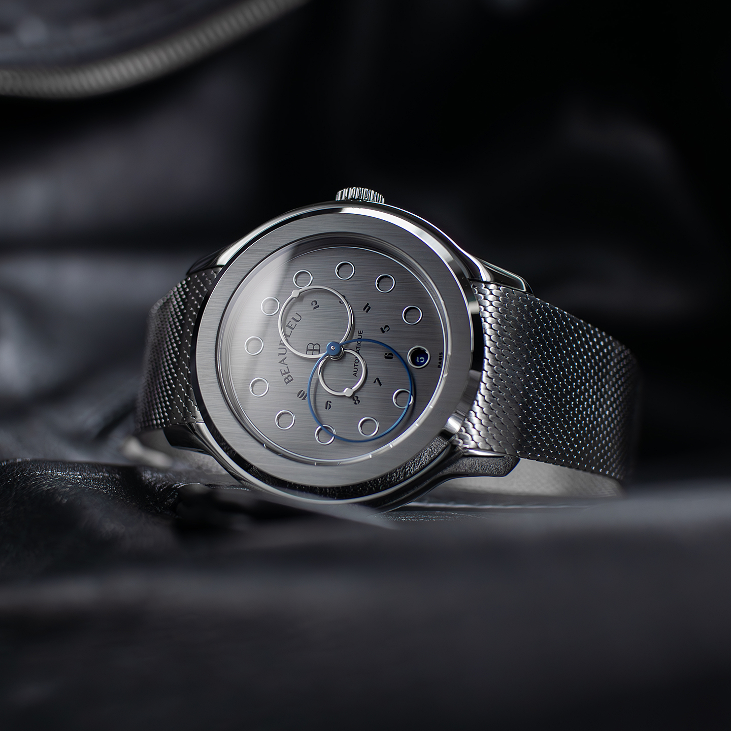 BEAUBLEU VITRUVE DATE STEEL – Chrono Theory – クロノセオリー