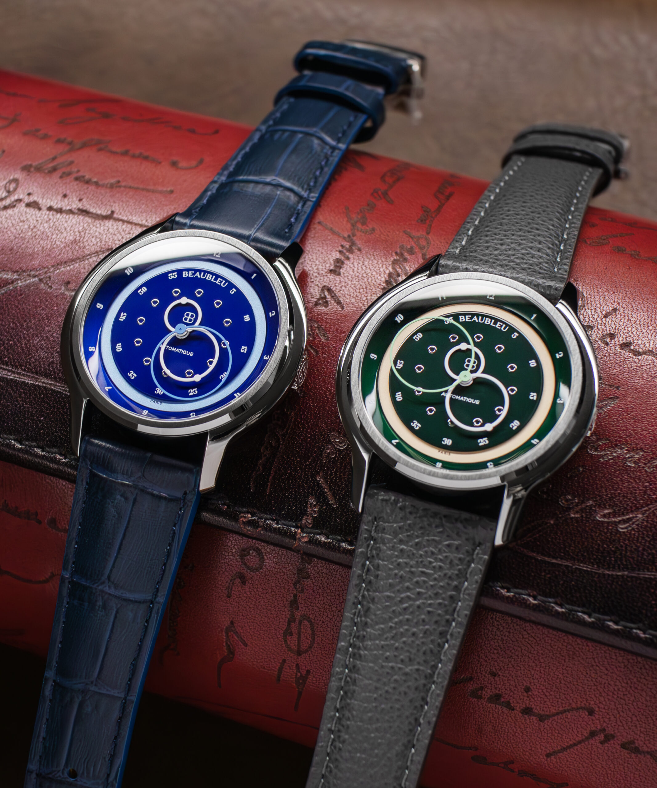 BEAUBLEU VITRUVE GMT BLUE – Chrono Theory – クロノセオリー