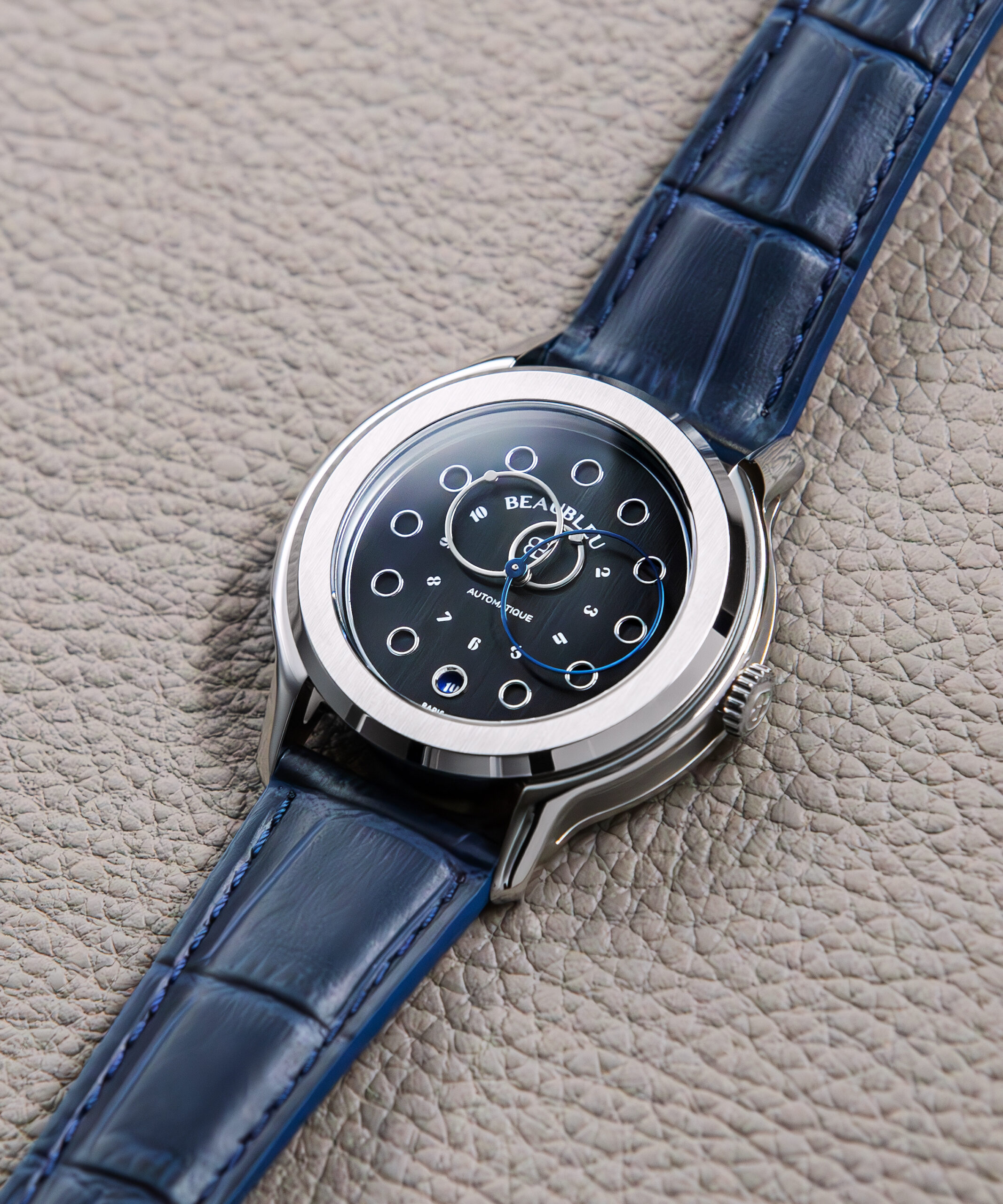 BEAUBLEU VITRUVE DATE BLACK – Chrono Theory – クロノセオリー