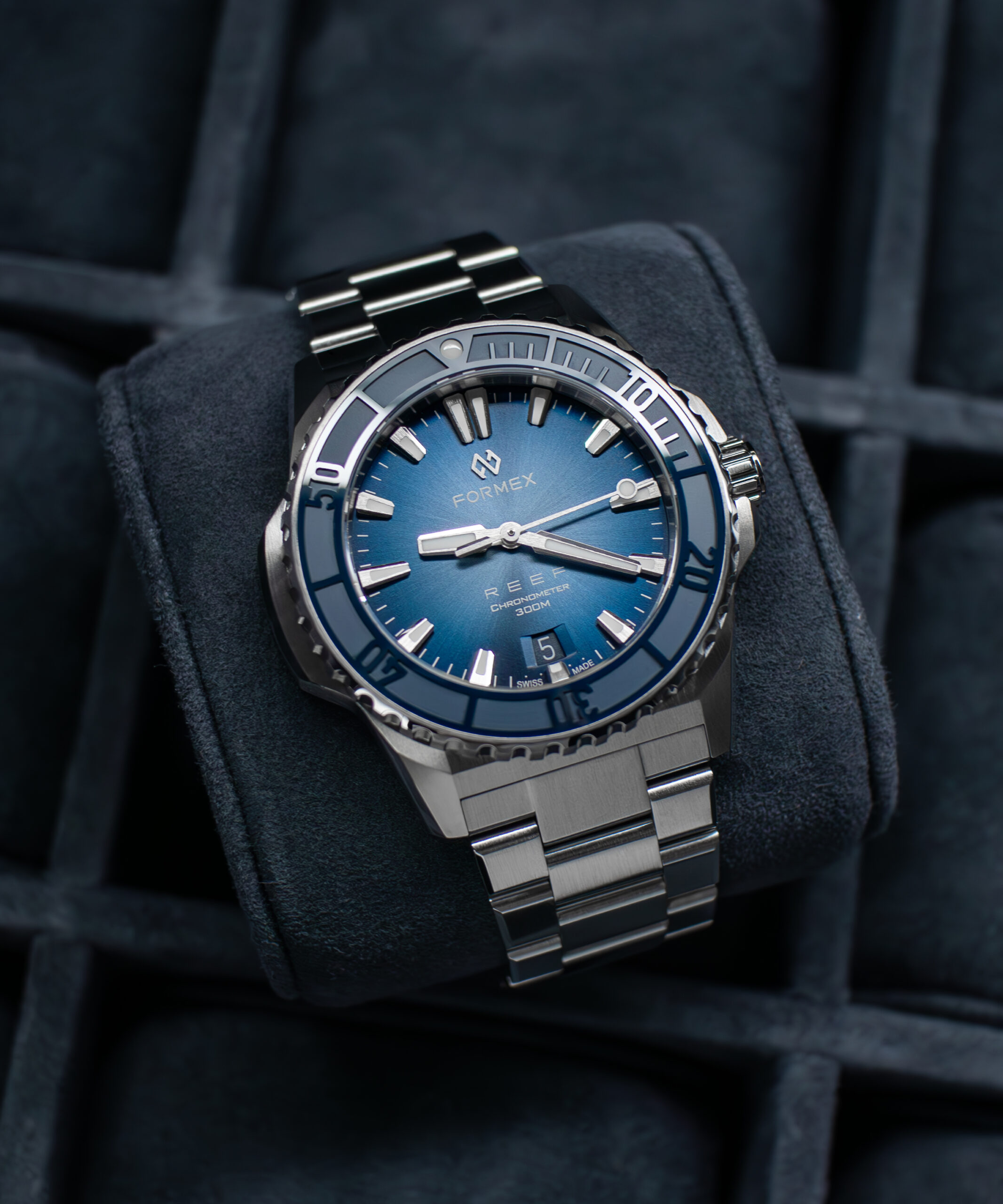 FORMEX REEF 39.5mm Bracelet BLUE – Chrono Theory – クロノセオリー