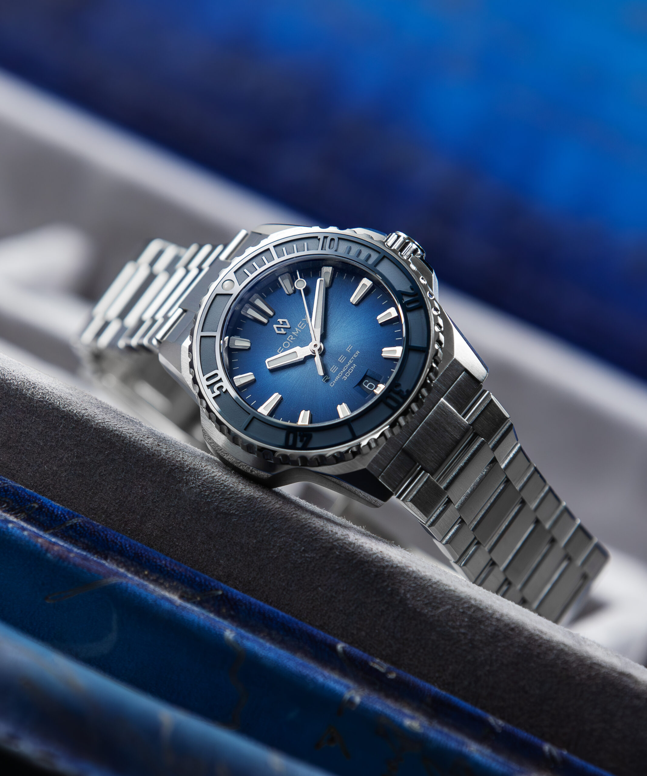 FORMEX REEF 39.5mm Bracelet BLUE – Chrono Theory – クロノセオリー
