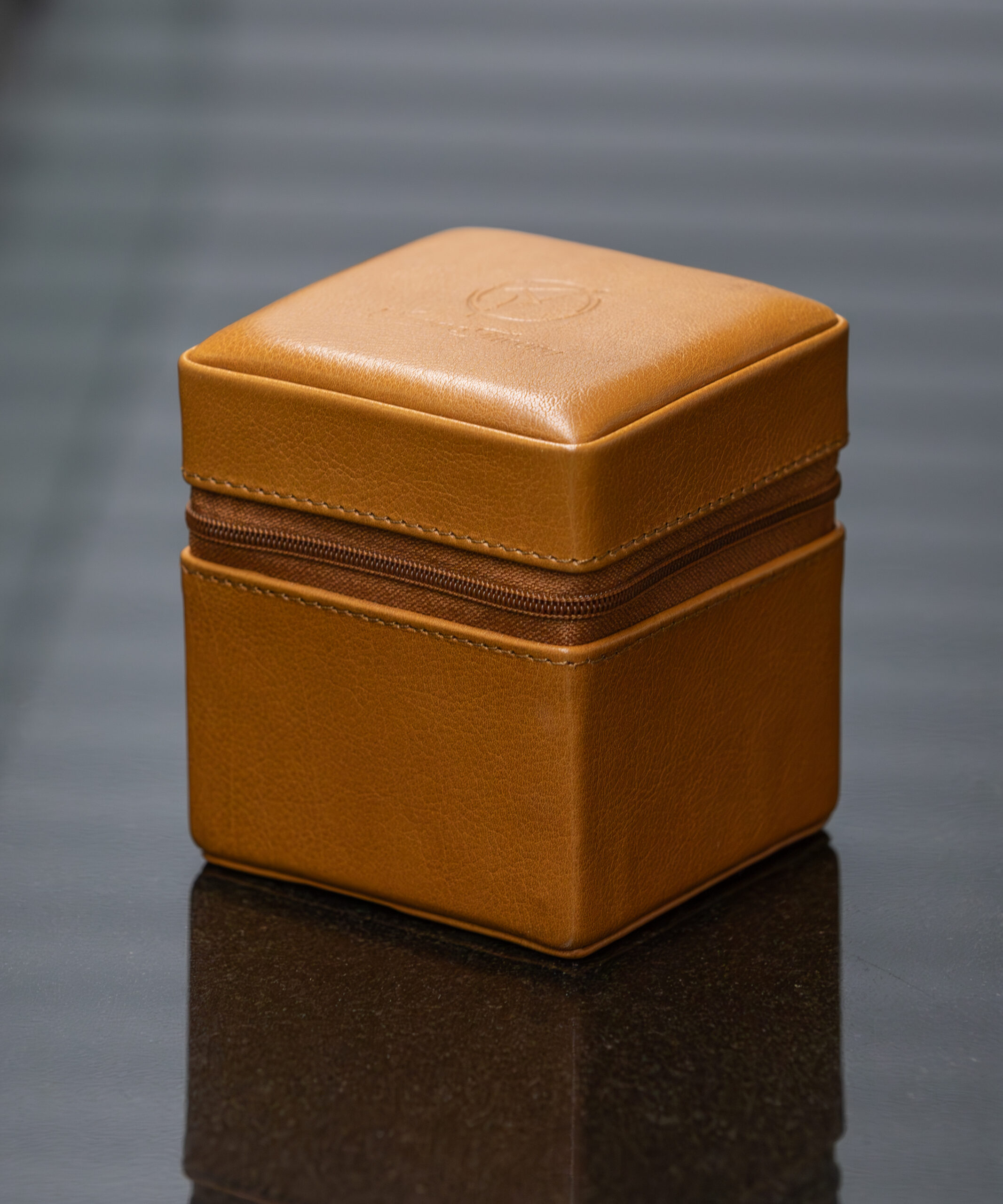 ChronoTheory × BOSPHORUS LEATHER WATCH CUBE 1 BIG SIZE（CT LOGO 