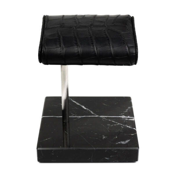 The Watch Stand  Single BLACK X BLACK ALLIGATOR