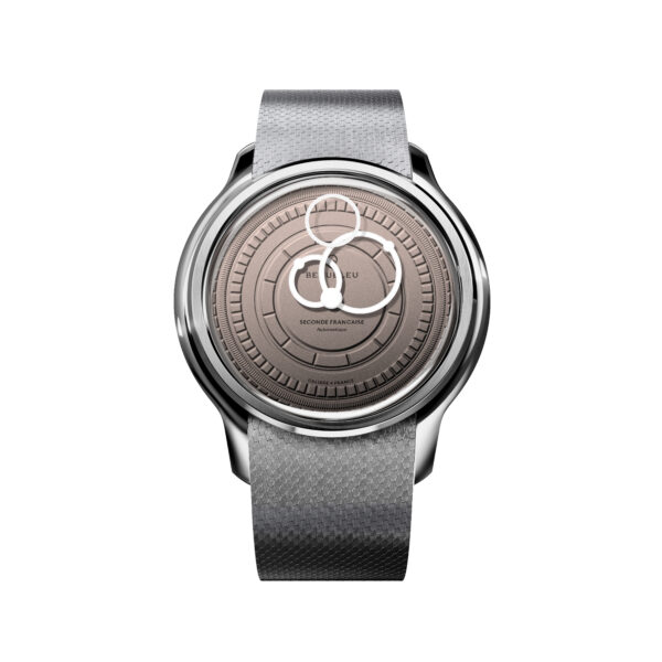 BEAUBLEU Seconde Francaise 20.24 Salmon Leather & Bracelet