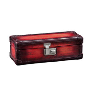 BOSPHORUS LEATHER WATCH CASE 4 SCRIPTO PATINA RED [INNER COVER]